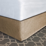 Designer Dècor Collection Modern-Fit Bedskirt For Box Spring King 76x80x12